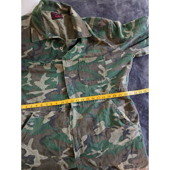 VTG Ranger XL Camo Field Rated Hunting Coveralls Overalls Cabincore - Picture 3 of 8
